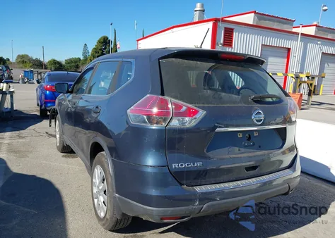 2016 Nissan Rogue S z USA, uszkodzony, nr VIN 5N1AT2MV7GC877117